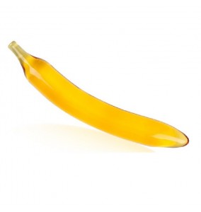 Mizzzee Crystal Penis Dildo (Yellow)
